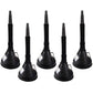 Five 6" Diameter Funnels with Inside Screen and Bendable & Detachable Hose