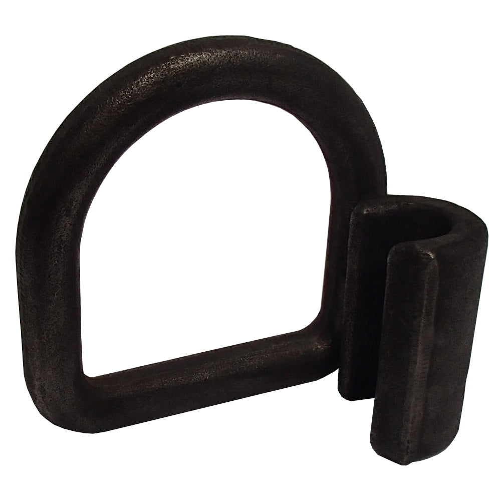 1/2" D Ring Weld-On Flatbed Truck Trailer Ratchet Strap Cargo Tie Down Lashing