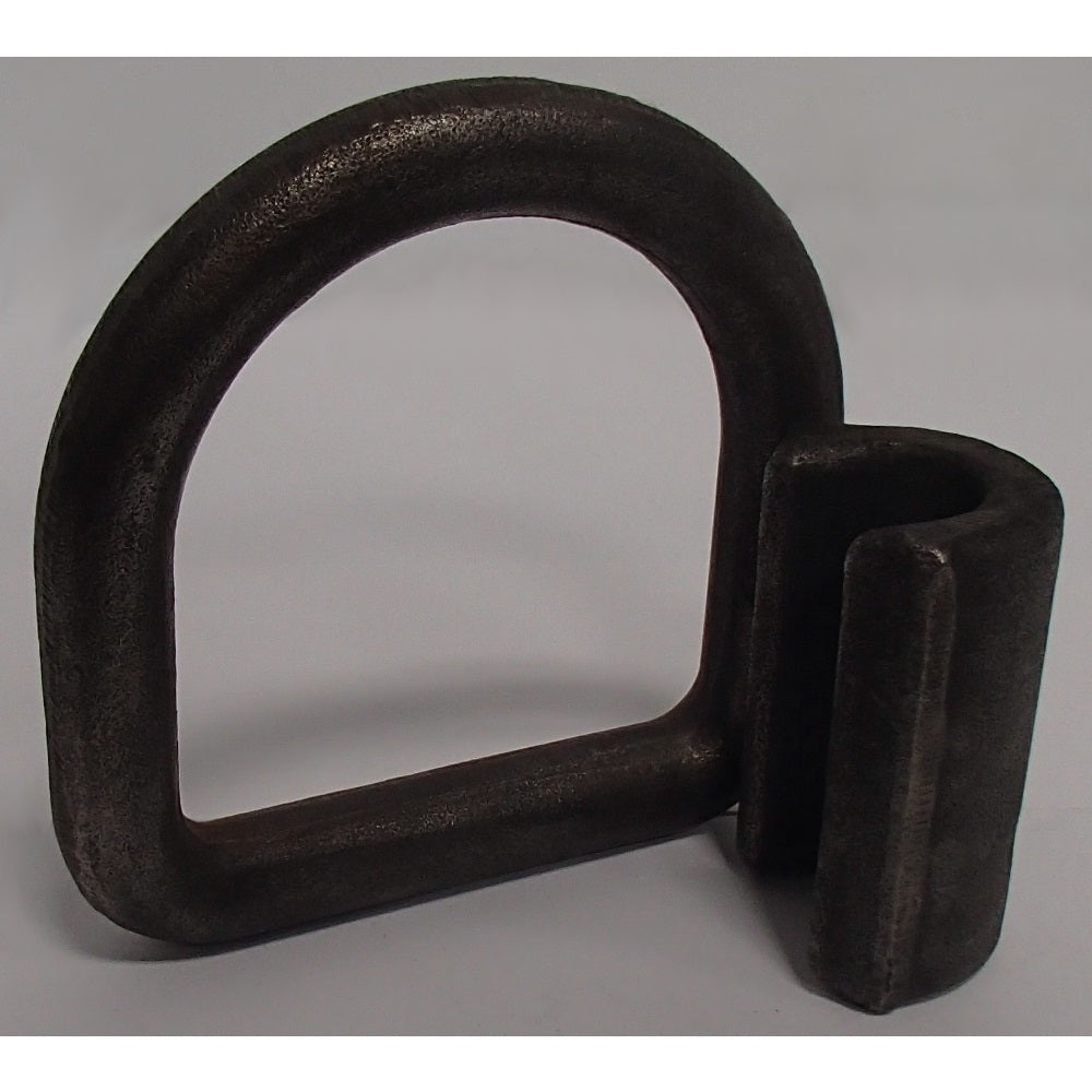 Weld-on 1/2" D Ring Tie Down Rope Loop Zinc 12,000 Rated Trailer Motorcycle ATV