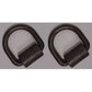 Qty 2: 1/2" Weld On D-Ring Fits Universal Products Replaces DR050-WLD