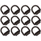 12 D Ring 1/2" Trailer Flatbed Truck Towing Tie Down Chain Cargo Strap Weld On