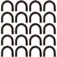 Qty 20: 1/2" Weld-On Loop Style D-Ring Fits Universal Products Replaces DRING