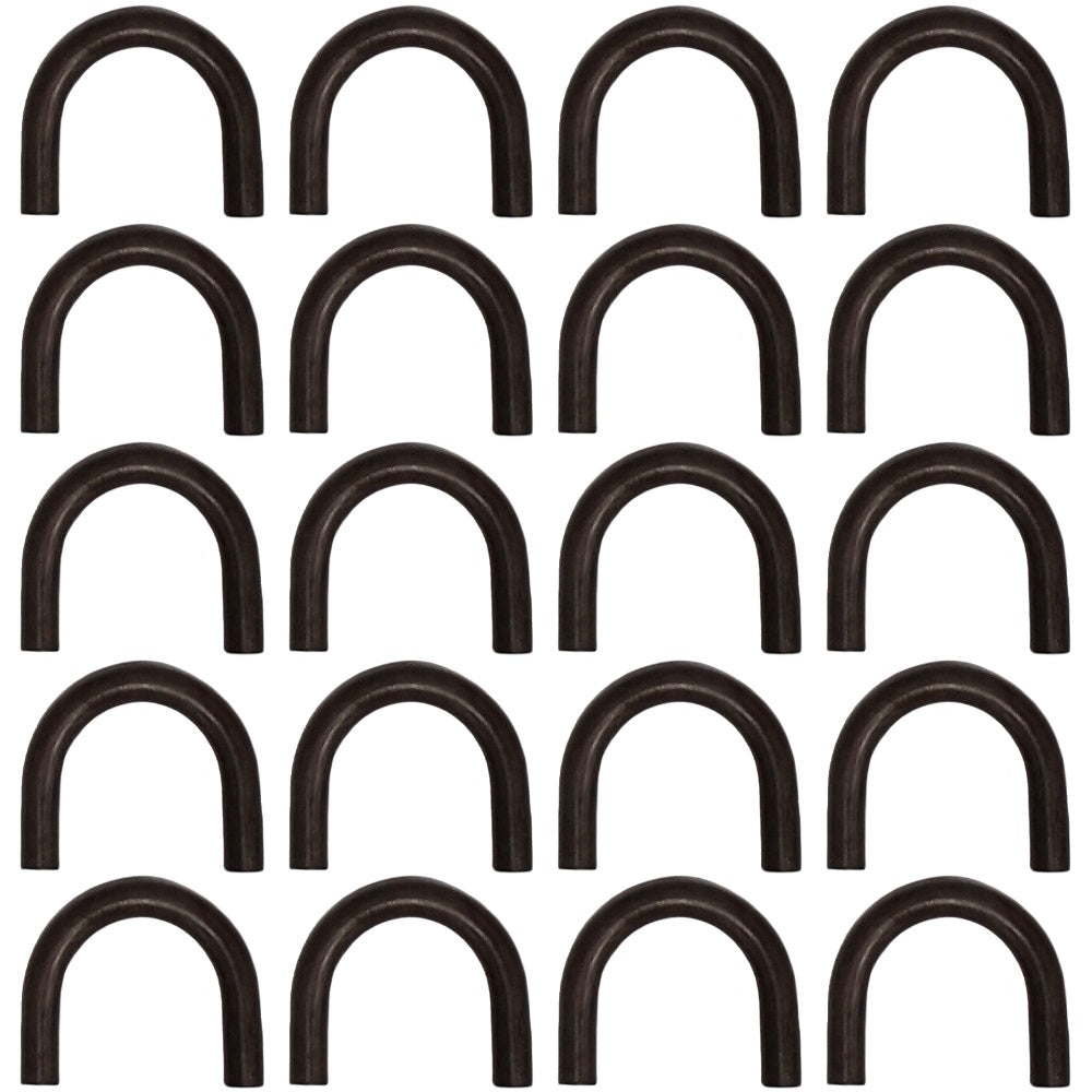 20 Pack 1/2" Thick Weld-On Type D-Rings 2"ID x 3"OD TL20012 Heavy Duty Steel