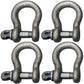 Qty 4: 3/4" Shackle Fits Universal Products Replaces 020418076299