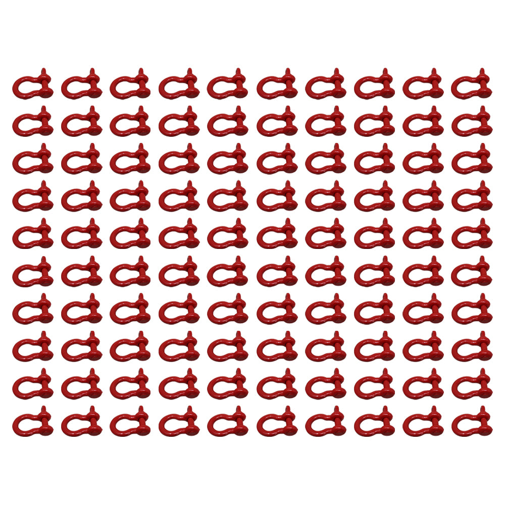 (100) 3/4" Screw Pin Clevis Anchor Bow Shackles Sling Cable Chain Rigging