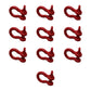 (10) 3/4" Shackle Screw Pin Clevis Anchor Bow Shackles Sling Cable Chain Rigging