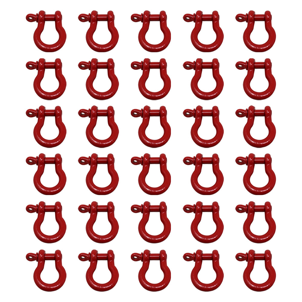 (30) 3/4" Shackle Screw Pin Clevis Anchor Bow Shackles Sling Cable Chain Rigging