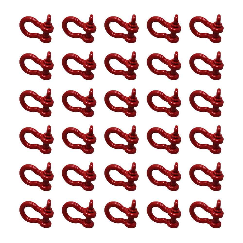 (30) 3/4" Shackle Screw Pin Clevis Anchor Bow Shackles Sling Cable Chain Rigging