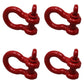 Qty 4: 3/4" Shackle Fits Universal Products Replaces 020418076299