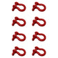 8x 3/4" Shackle Screw Pin Clevis Anchor Bow Shackles f Sling Cable Chain Rigging