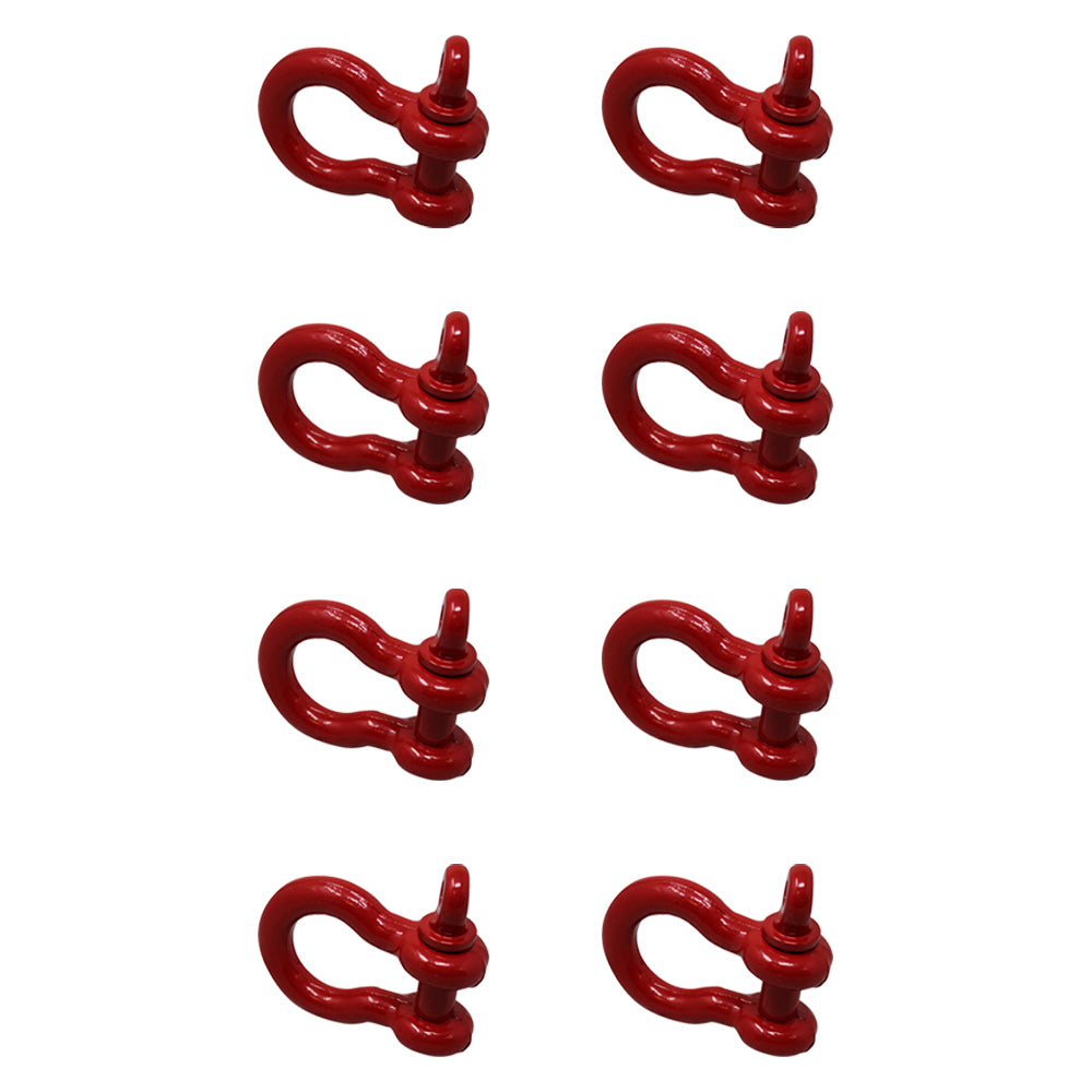 8x 3/4" Shackle Screw Pin Clevis Anchor Bow Shackles f Sling Cable Chain Rigging