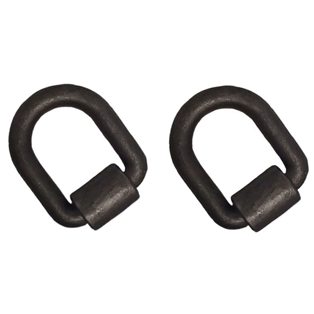 Qty 2: 1" Weld On D-Ring Fits Universal Products Replaces 8 DR100L