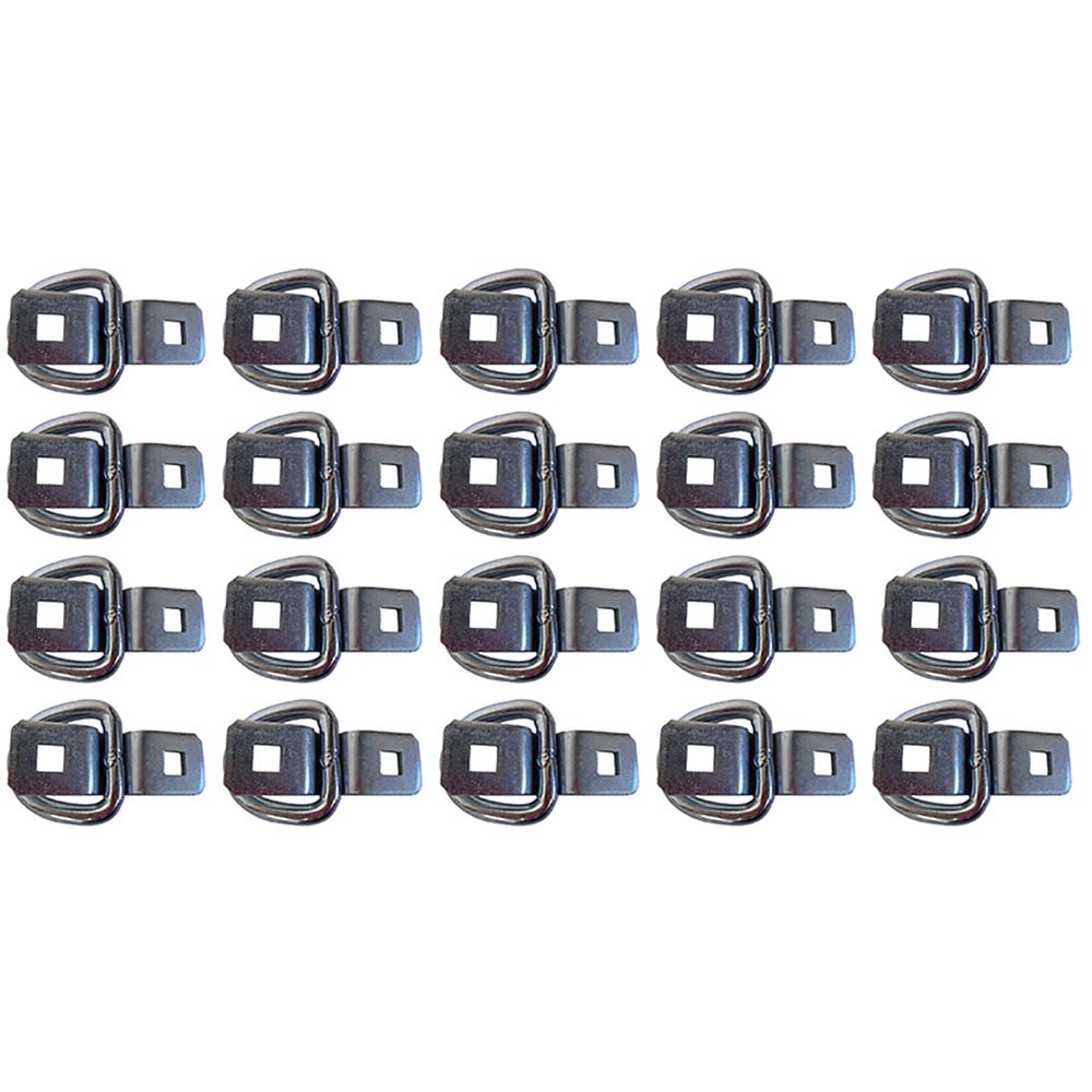 Qty 20: 3/8" Bolt-on D-Ring Fits Universal Products Replaces SR15