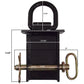 One Heavy-Duty 12,000 Lbs Removable D-Ring Stake Pocket for Flatbeds/Trailers