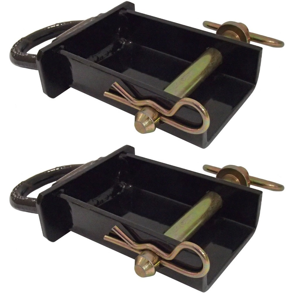 PK-SPTD Pack of Two Removable Stake Pocket D-Rings Works w/ Most Stake Pockets