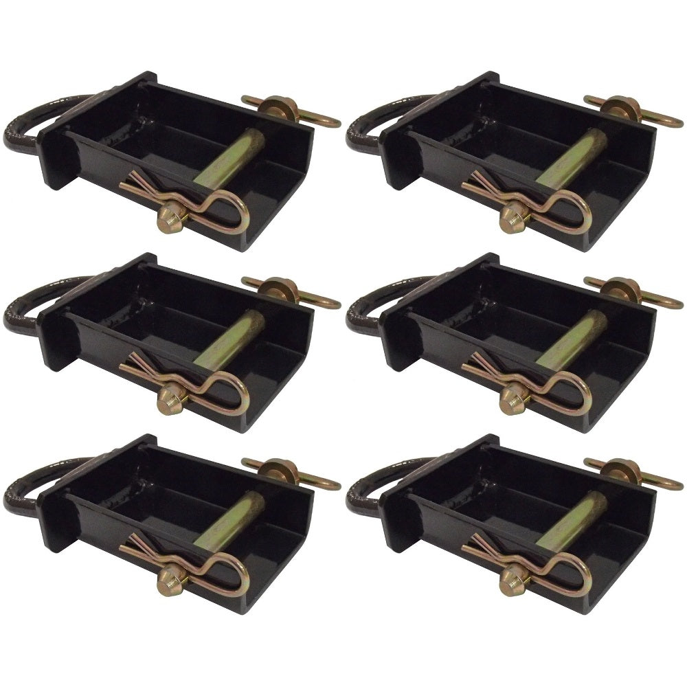Six Stake Pocket D-Rings PK-SPTD Adds Fast Easy Tie-Down Points & Secures Cargo