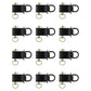 Qty 12: Removable Stake Pocket D-Rings  Fits Universal Products Replaces PK-SPTD