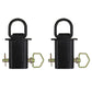 2 Heavy Duty Removable D-Ring Stake Pockets 12,000 Lbs. Trailer/Flat Bed PK-SPTD