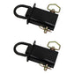 PK-SPTD Pack of Two Removable Stake Pocket D-Rings Works w/ Most Stake Pockets