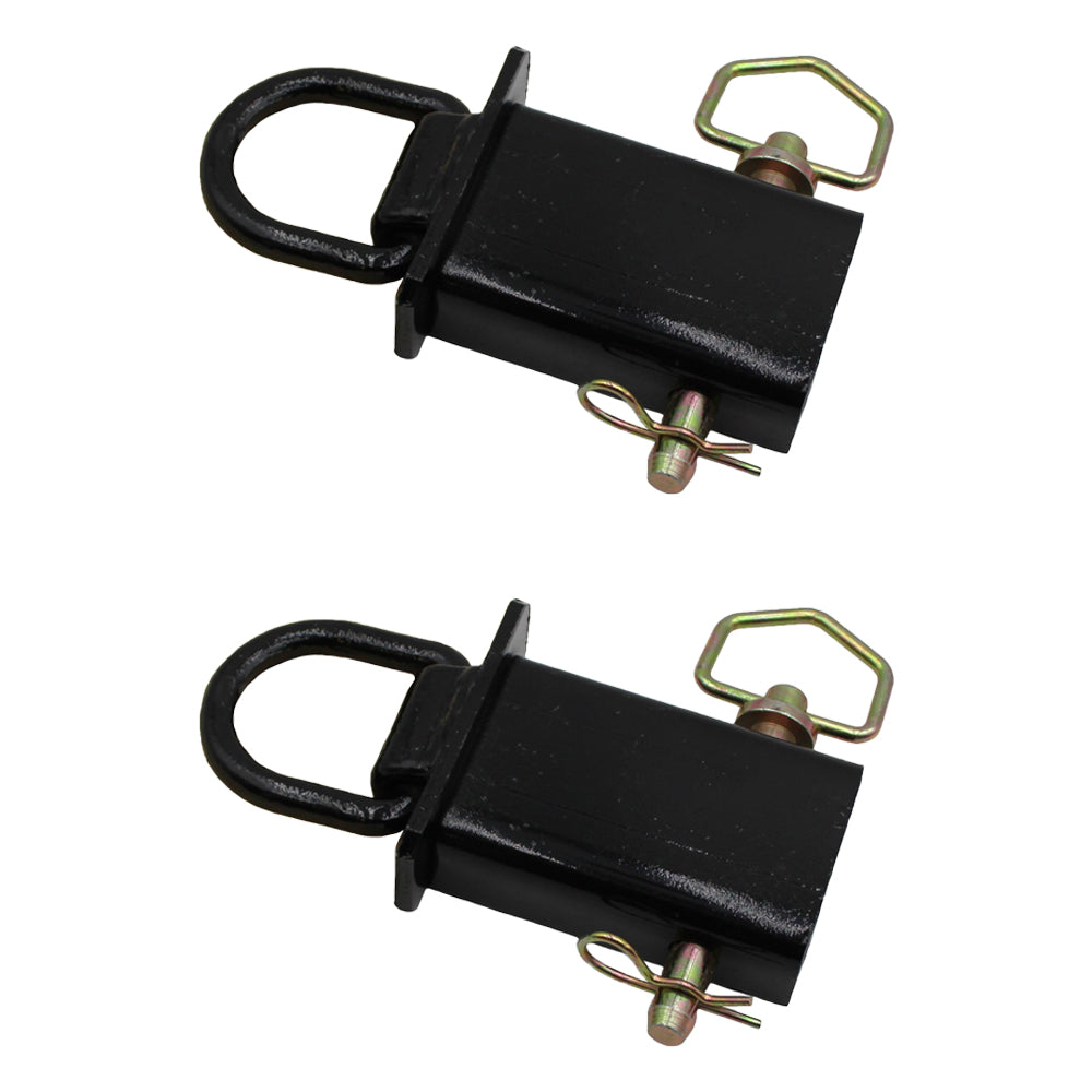 PK-SPTD Pack of Two Removable Stake Pocket D-Rings Works w/ Most Stake Pockets