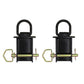 Pack of Two Stake Pocket D-Rings Working Load Limit 4,000 Pounds WFSPDR