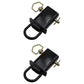 Pack of Two Stake Pocket D-Rings Working Load Limit 4,000 Pounds WFSPDR