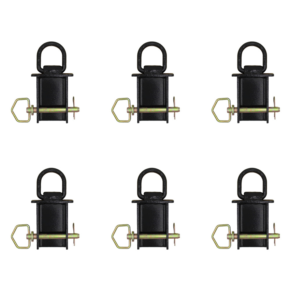 Qty 6: Removable Stake Pocket D-Rings Fits Universal Products Replaces PK-SPTD