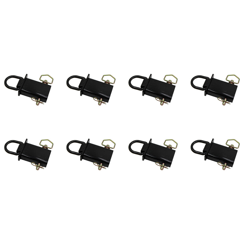 Qty 8: Removable Stake Pocket D-Rings Fits Universal Products Replaces PK-SPTD