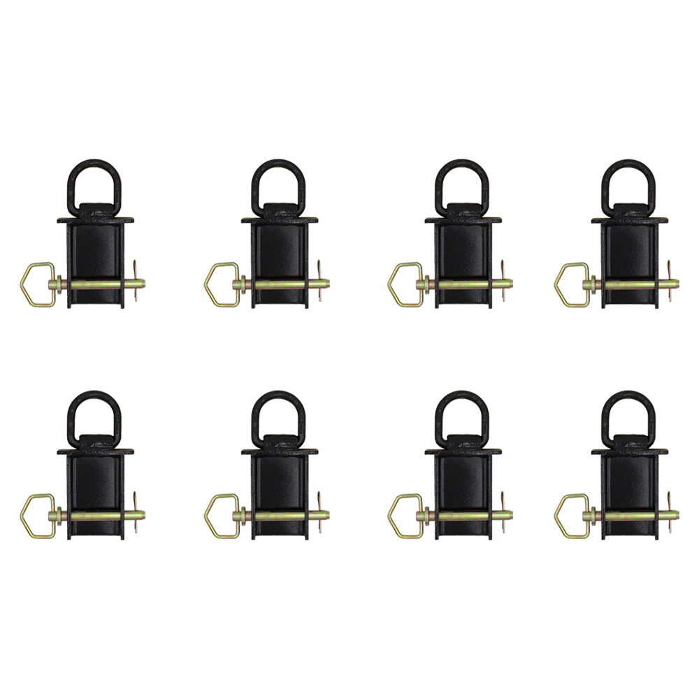 Qty 8: Removable Stake Pocket D-Rings Fits Universal Products Replaces PK-SPTD