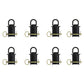 8-Heavy Duty Removable D-Ring Stake Pockets 12,000 Lbs.Trailer/Flat Bed PK-SPTD8