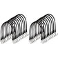 20 Heavy Duty Tarp Tie Down 21" Bungee Straps for Cargo Truck Trailer Flatbeds