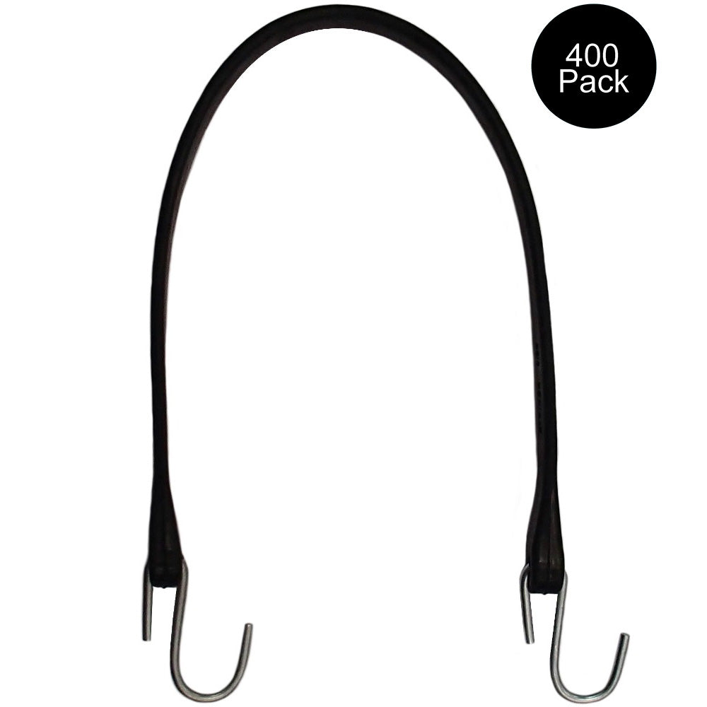 400 21" HD Natural Rubber Tarp Strap Bungee Truck Trailer Tie Down Tire Chains