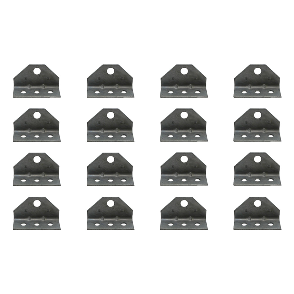 Qty 16: Top Angle Bracket
 Fits Universal Products Replaces 86115G