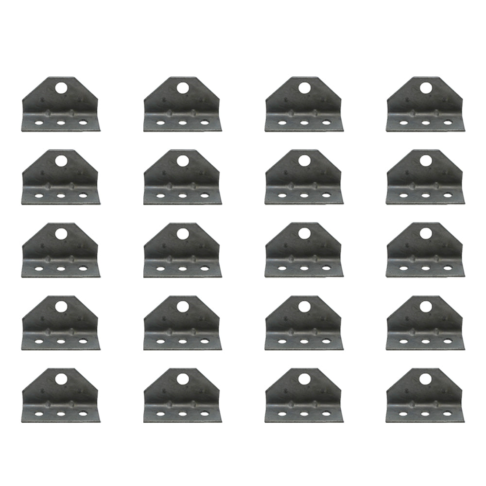 Qty 20: Top Angle Bracket
 Fits Universal Products Replaces 86115G