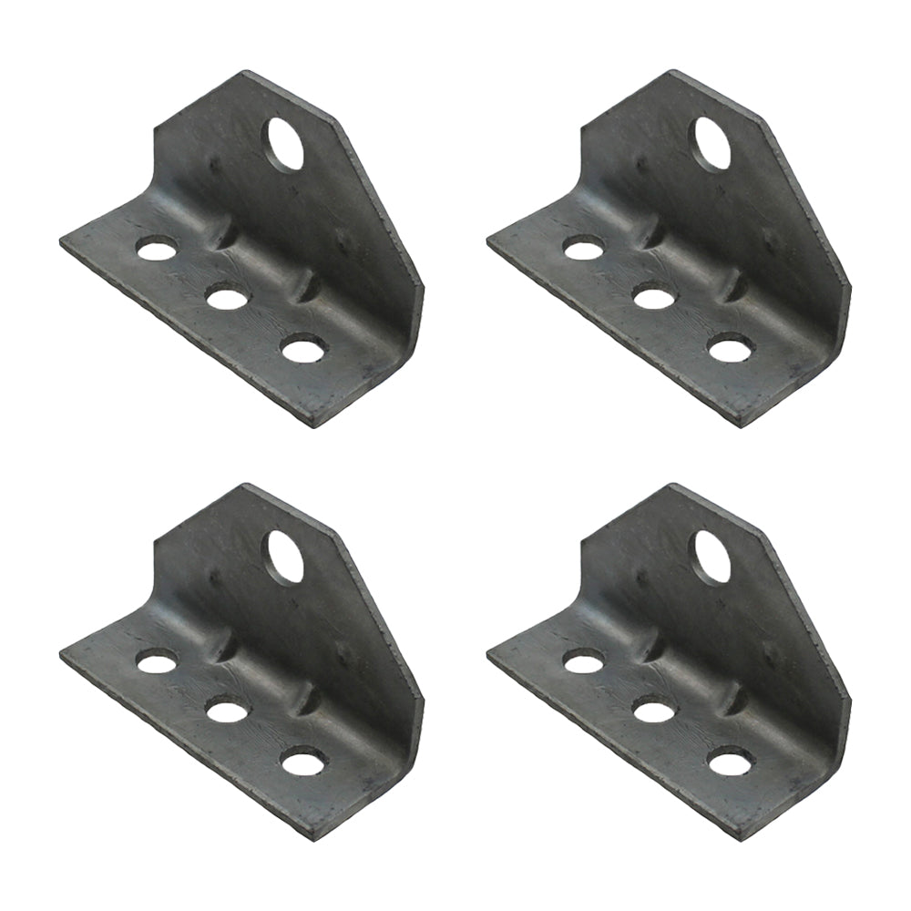 Set/4 Galvanized Swivel Top Boat Trailer Top Angle Brackets for Bunk Boards