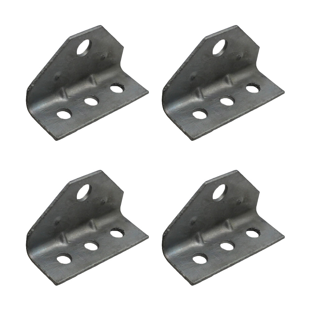 Set/4 Galvanized Swivel Top Boat Trailer Top Angle Brackets for Bunk Boards