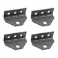 Set/4 Galvanized Swivel Top Boat Trailer Top Angle Brackets for Bunk Boards