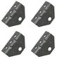Qty 4: Top Angle Bracket
 Fits Universal Products Replaces 86115G
