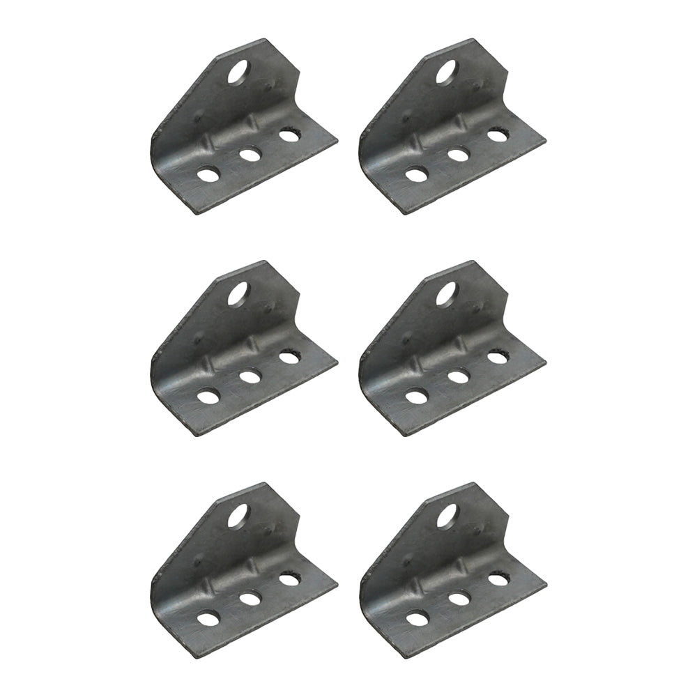 Set/6 Boat Trailer Top Angle Galvanized Swivel Top Angle Brackets Bunk Board