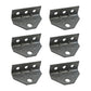 6 Top Angle Galvanized Swivel Top Angle Brackets for Bunk Brackets Boat Trailer