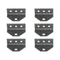 Set/6 Boat Trailer Top Angle Galvanized Swivel Top Angle Brackets Bunk Board