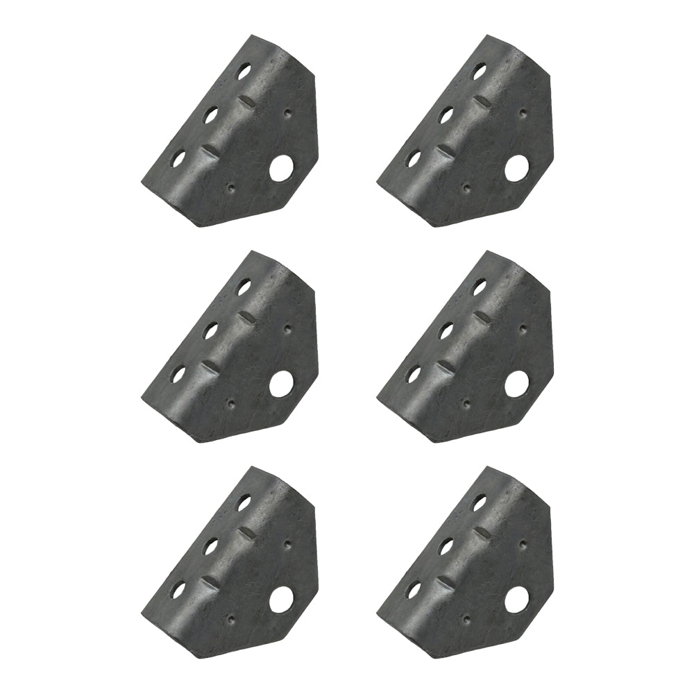 Qty 6: Top Angle Bracket
 Fits Universal Products Replaces 86115G
