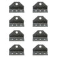 8 Top Angle Galvanized Swivel Top Angle Bracket for Boat Trailer Bunk Brackets