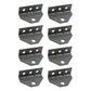 8 Top Angle Galvanized Swivel Top Angle Bracket for Boat Trailer Bunk Brackets