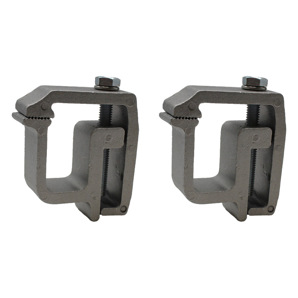 (2) Truck cap topper camper shell mounting clamps heavy duty TL-2002