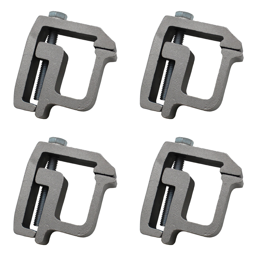 (4) Truck Cap Mounting Clamps Topper Camper Shell Fits Laventure OTK20-0291