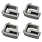 4 x Heavy Duty Aluminum Truck Cap Topper Camper Shell Mounting Clamps