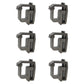 Truck Cap Topper Shell Mounting Clamps Heavy Duty 6 pc TL2002