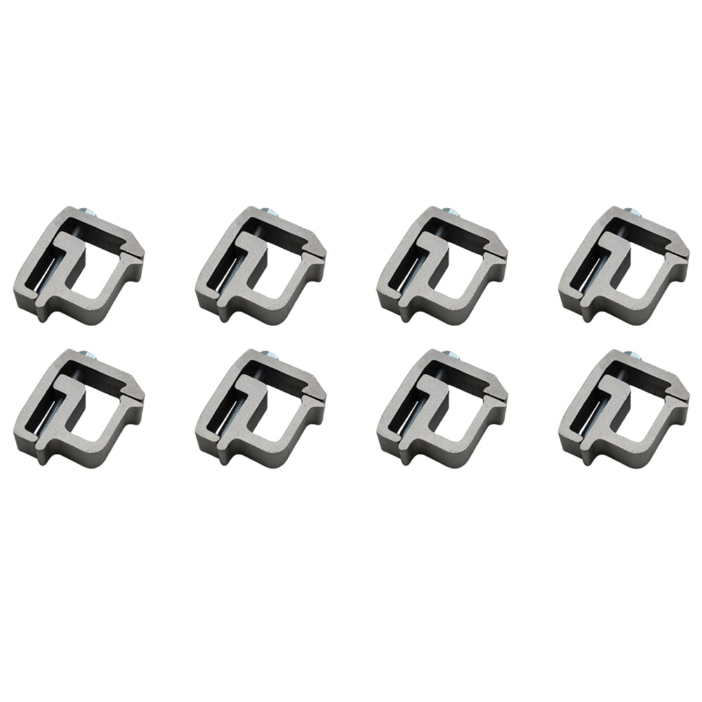 (8) New Truck Cap Mounting Clamps Topper Camper Shell Fits Laventure OTK20-0291