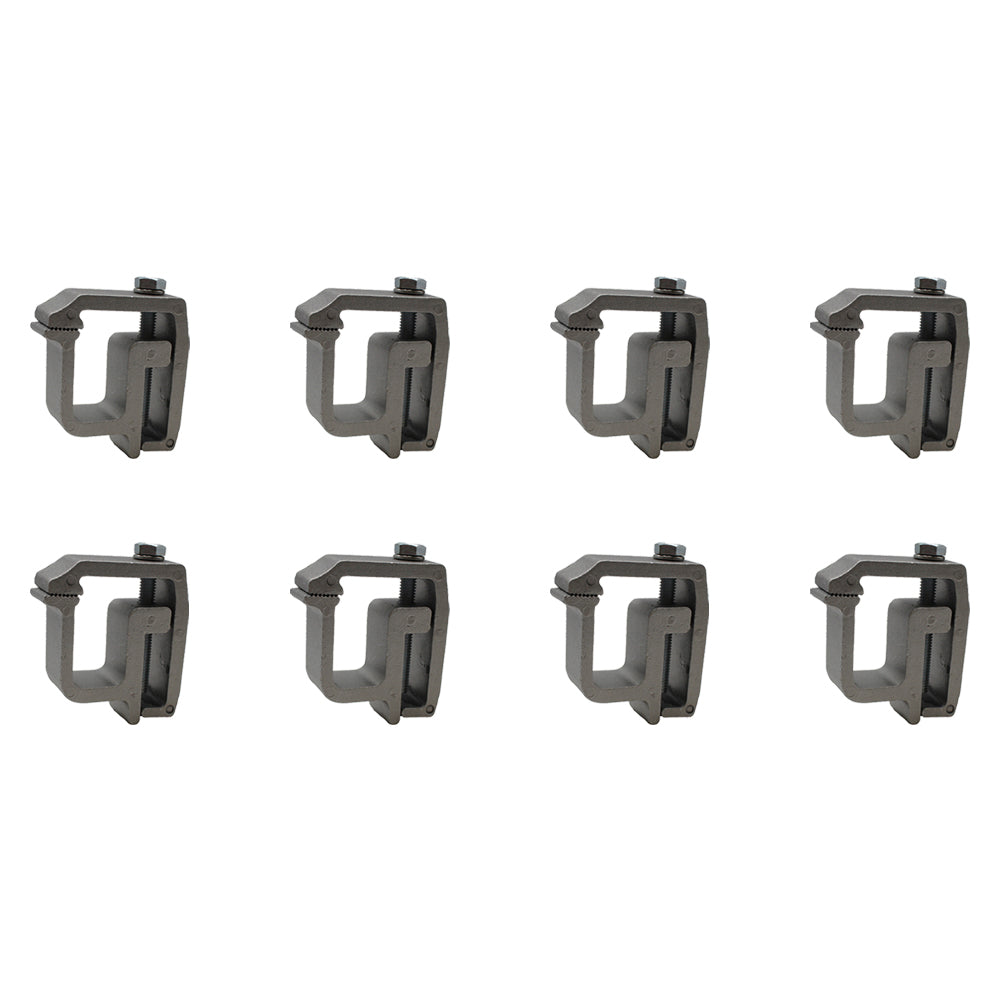 (8) New Truck Cap Mounting Clamps Topper Camper Shell Fits Laventure OTK20-0291
